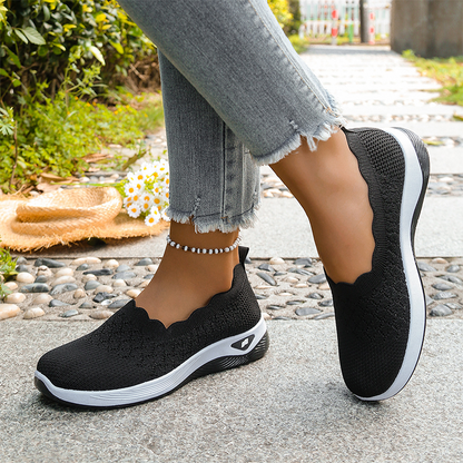 Sneakers Miela nere – vista laterale