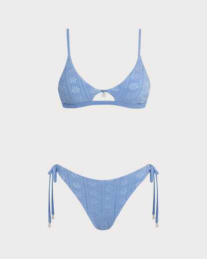 Bikini Bluebell a fiori – vista 2